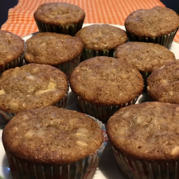 Apple Banana Cupcakes