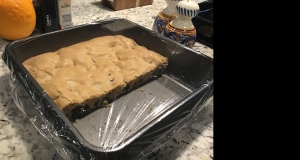 Kirsten's Dark Chocolate Chip Cookie Bars