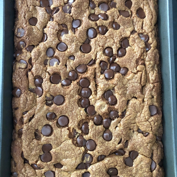 Kirsten's Dark Chocolate Chip Cookie Bars