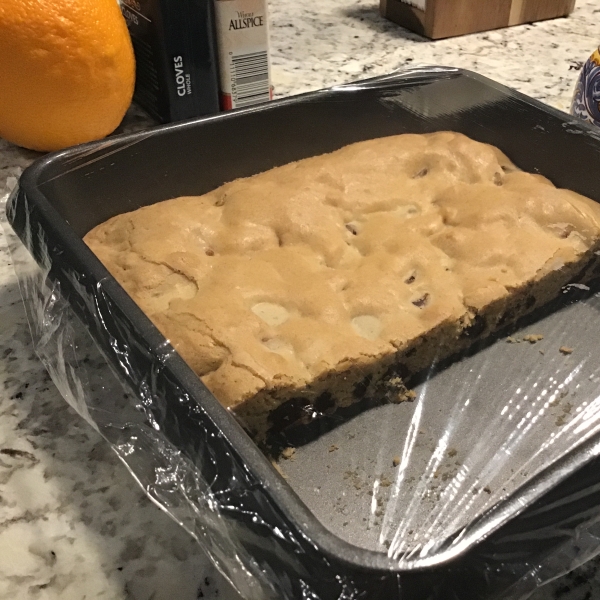 Kirsten's Dark Chocolate Chip Cookie Bars