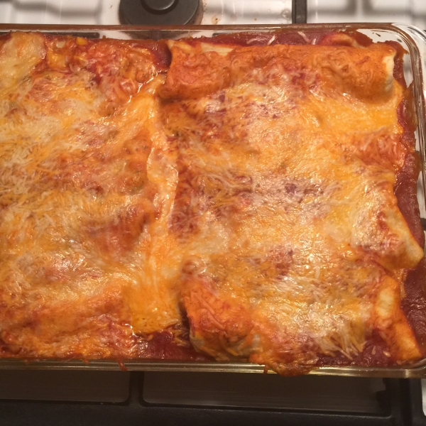 Homemade Chicken Enchiladas