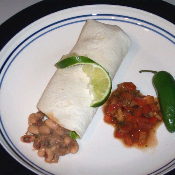 Black-Eyed Peas and Tortillas