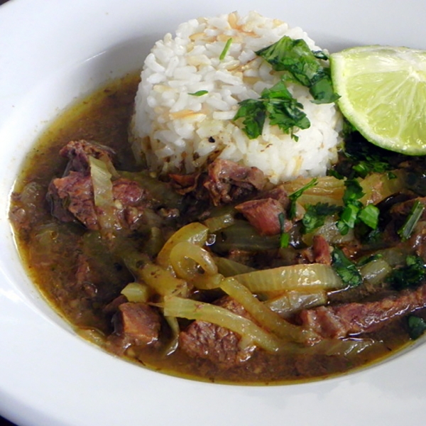 Bistec Encebollao