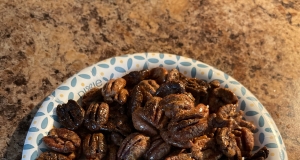 Spicy Glazed Pecans