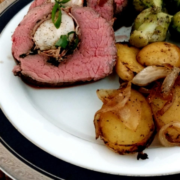 Beef Tenderloin Stuffed with Lobster