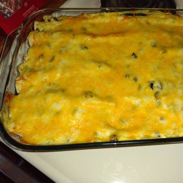 Sour Cream Enchiladas