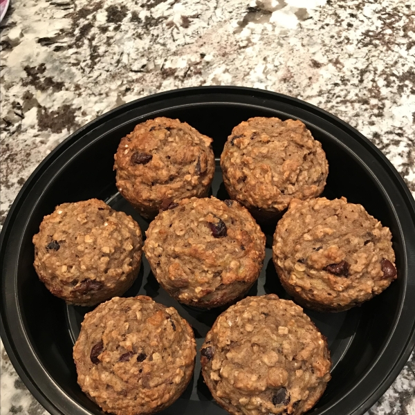 Oatmeal-Banana Muffins