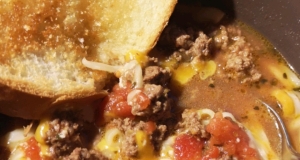 Hearty Beef Lasagna Soup