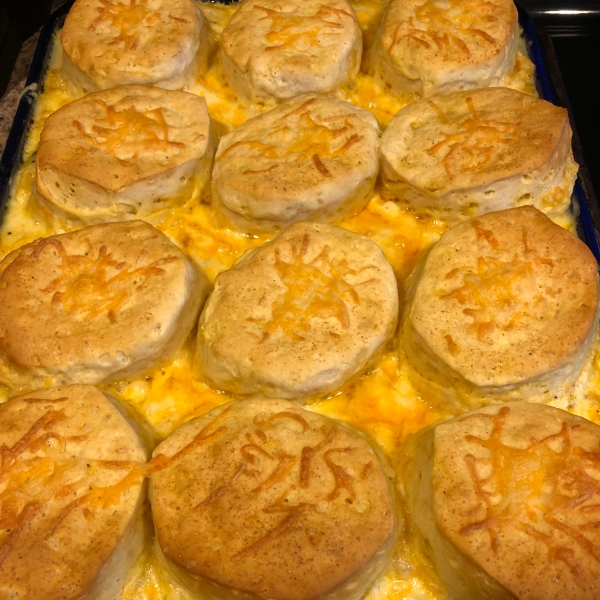 Creamed Chicken and Biscuits!