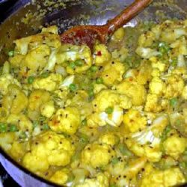 Indian Peas And Cauliflower