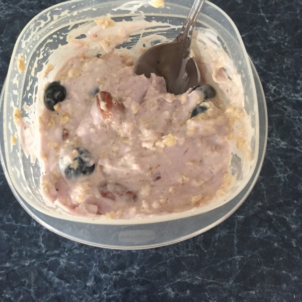 No-Cook Overnight Oatmeal