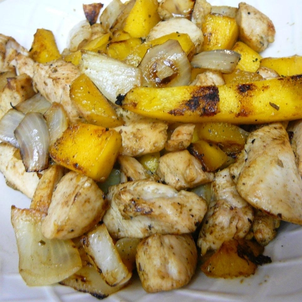 Mango Chicken Kabobs