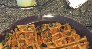 Blueberry Flavored Waffles