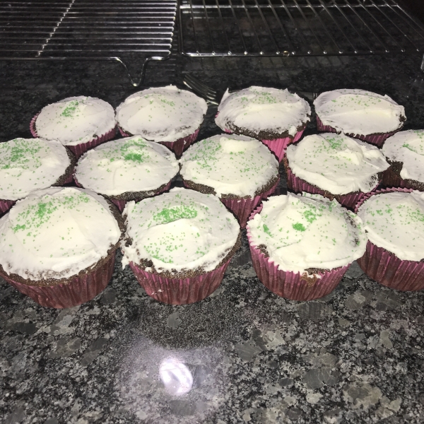 Mint Chocolate Cupcakes