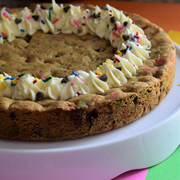 Homemade Cookie Cake