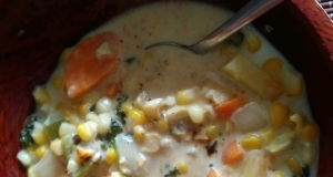 Colorful Corn Chowder