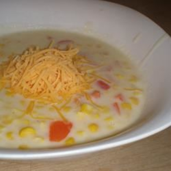 Colorful Corn Chowder