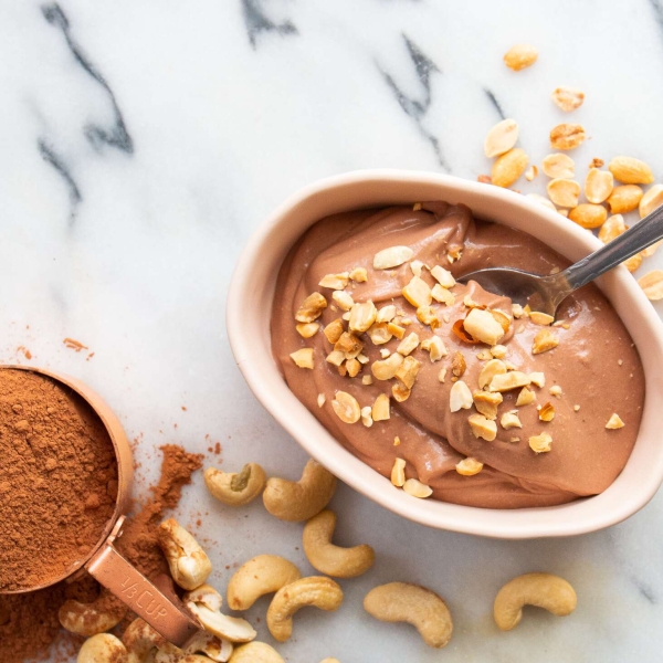 Salted Chocolate-Peanut Butter Vegan Nice Cream