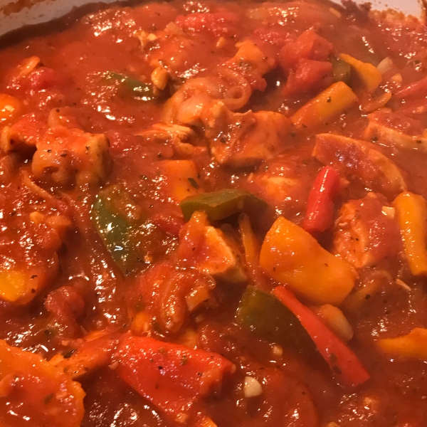 Chicken Cacciatore Delight