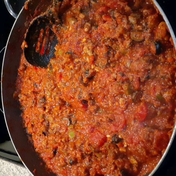 Easy Italian Sausage Spaghetti