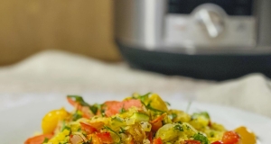 Instant Pot® Spaghetti Squash Primavera