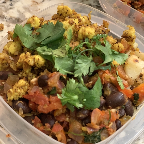 Ultimate Tofu Breakfast Burrito Bowls