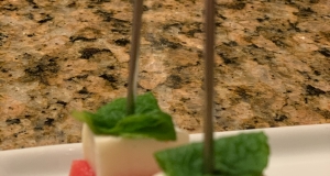 Watermelon Salad on a Stick