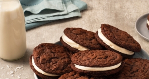 Chocolate C'OAT'conut Sandwich Cookies