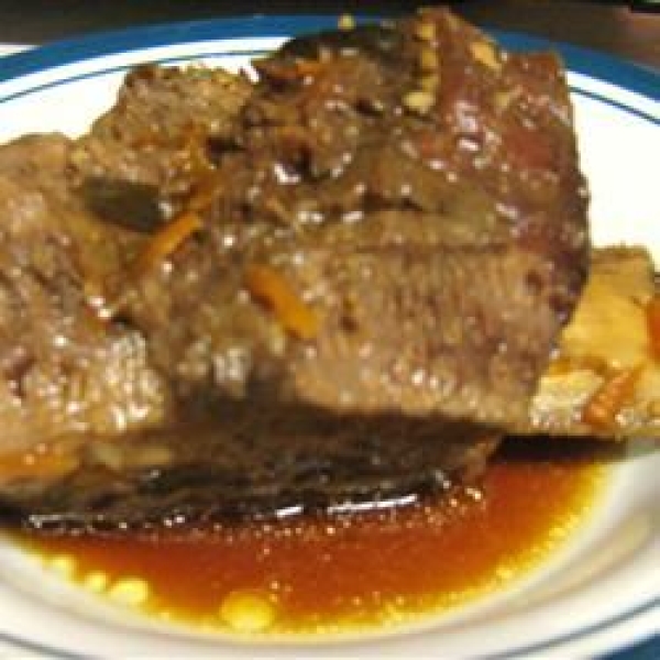 Stewed Korean Short Ribs (Kalbi Jim)