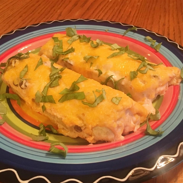 Smothered Beef Burritos