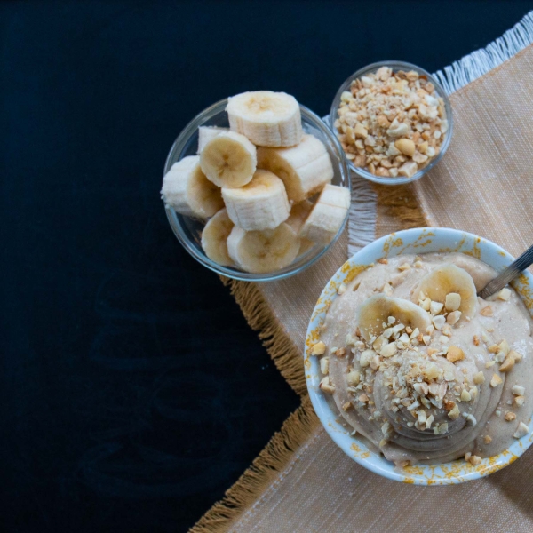 Banana and Peanut Butter 4-Ingredient 'Ice Cream'