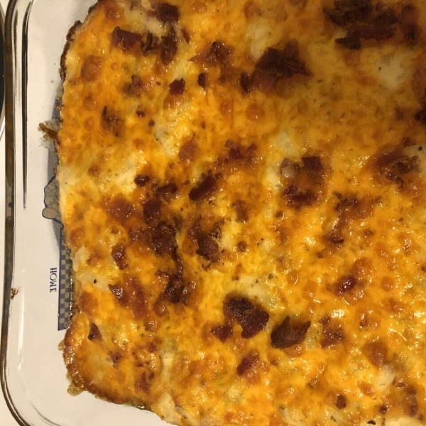 Loaded Bacon, Cheddar, and Ranch Potatoes