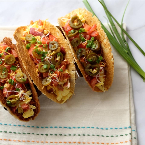 Taco Waffles from Eggland's Best