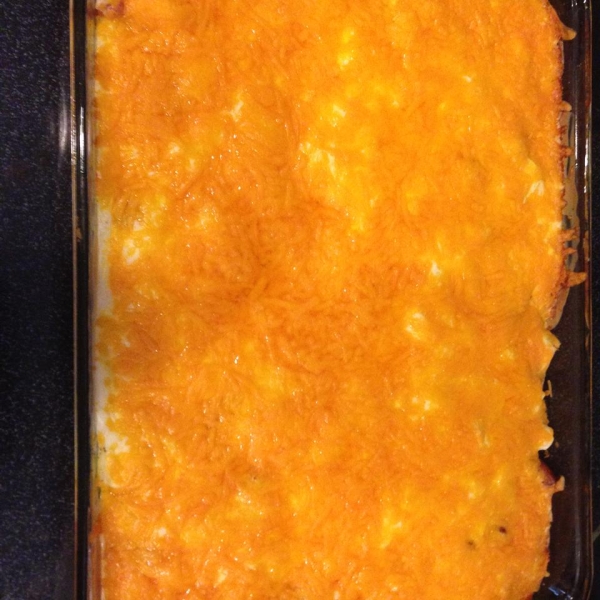 Potato, Cheese, and Kielbasa Casserole