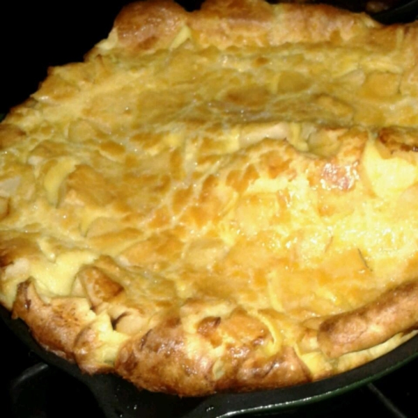 Oven Pancake with Apples