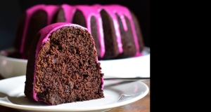 Chocolate Beet Cake with Beet-Vanilla Glaze