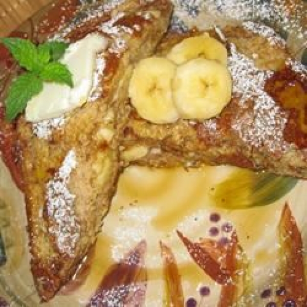 Vanilla Banana French Toast