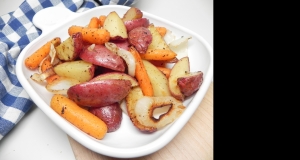 Roasted Potatoes and Carrots with Ranch Seasoning