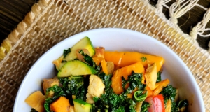 Kale and Chicken Stir-Fry