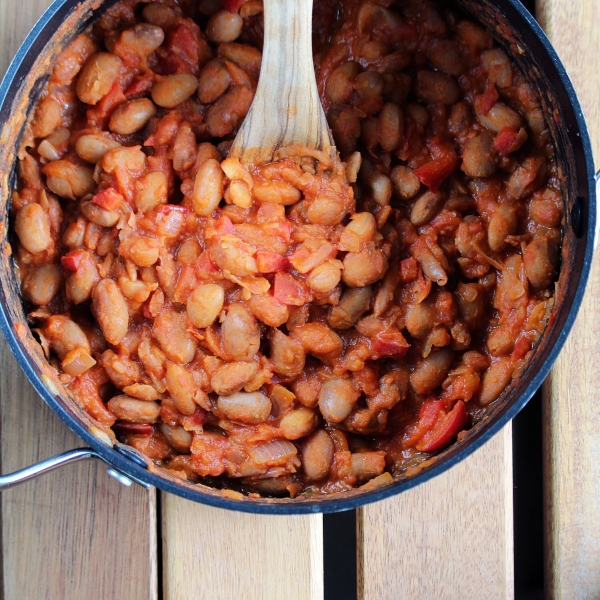 Vegetarian Baked Cranberry Beans