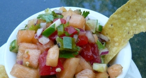 Cucumber Melon Salsa