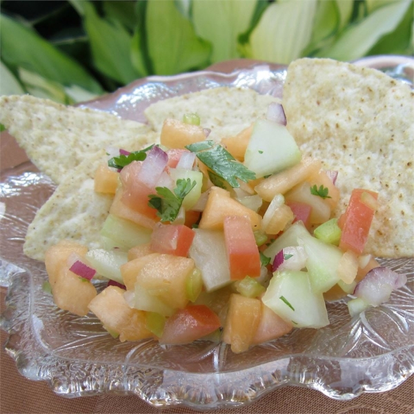 Cucumber Melon Salsa