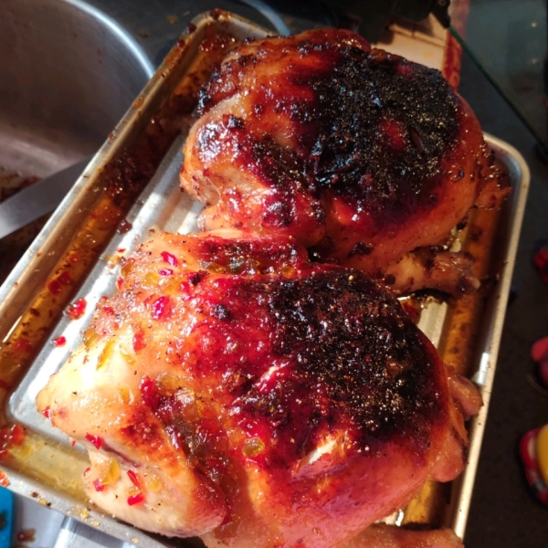 Sweet and Spicy Baked Chicken