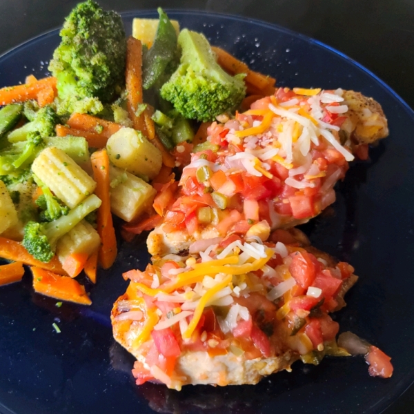 Healthy Mexican Chicken Bake