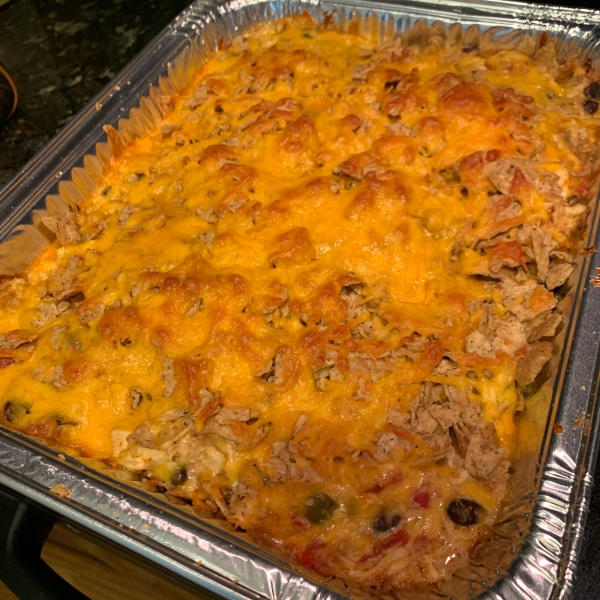 Chicken Taco Casserole