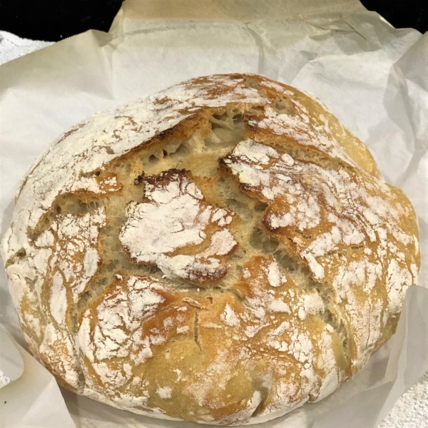 No-Knead Artisan Style Bread