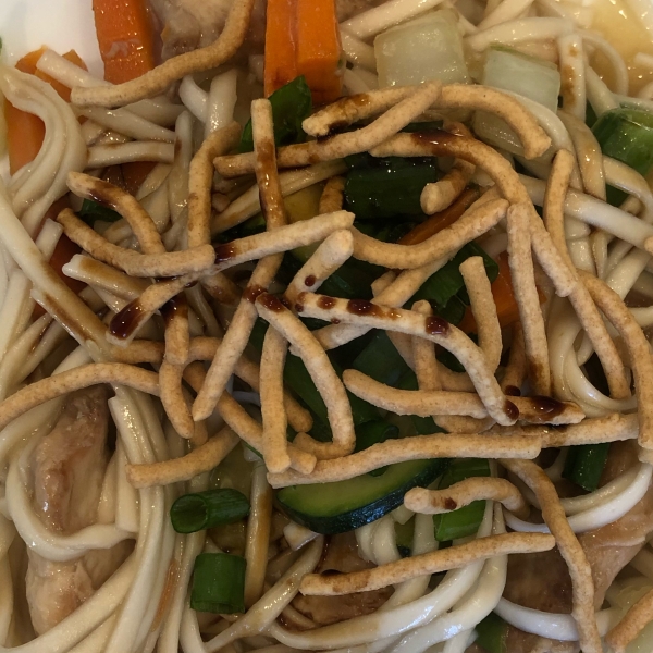 Chow Mein with Chicken and Vegetables