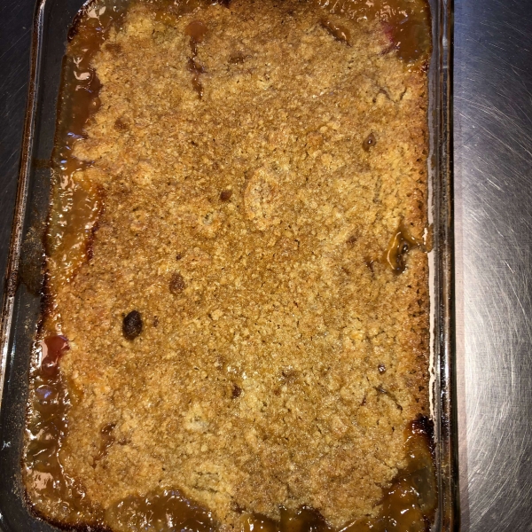 Glenn's Rhubarb Crumble