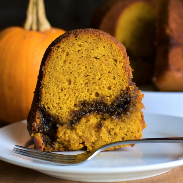 Sour Cream Pumpkin Bundt Cake