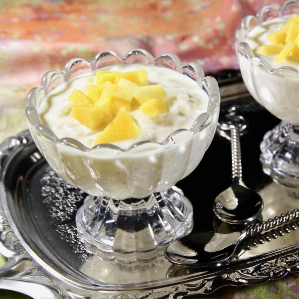 Coconut Milk Rice Pudding